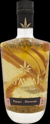 Bouteille de spiritueux : Papaye - Maracuja de la marque Arawak