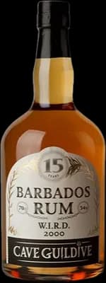Bouteille de spiritueux : Barbados Rum de la marque Cave Guildive