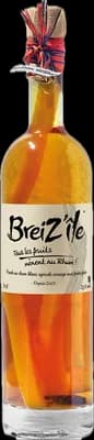 Bouteille de spiritueux : Breiz'île Tradition - Ananas Orange de la marque Breiz’île