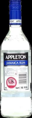Bouteille de spiritueux : White Classic Jamaica Rum de la marque Appleton Estate