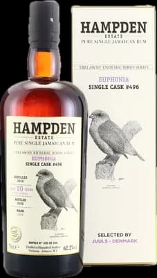 Bouteille de spiritueux : Trelawny Endemic Birds (Euphonia) de la marque Hampden