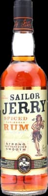 Bouteille de spiritueux : Spiced Rum Original pre-2009 de la marque Sailor Jerry