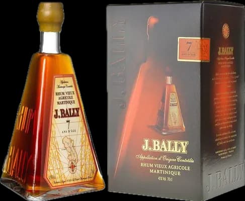 Bouteille de spiritueux : Pyramide 7 Ans de la marque J. Bally