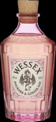 Bouteille de spiritueux : Rhubarb & Ginger Gin de la marque Wessex