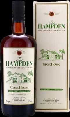 Bouteille de spiritueux : Great House (Distillery Edition 2020) de la marque Hampden