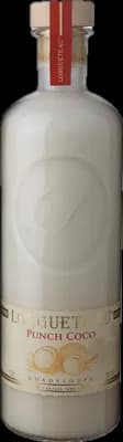 Bouteille de spiritueux : Punch Coco de la marque Longueteau