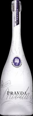Bouteille de spiritueux : Pravda Vodka de la marque Pravda