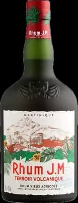 Bouteille de spiritueux : Terroir Volcanique de la marque Rhum J.M