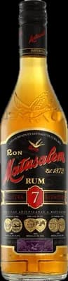 Bouteille de spiritueux : Solera 7 Años de la marque Matusalem