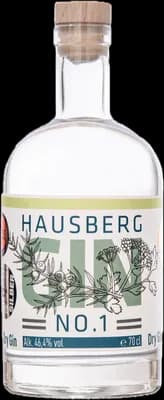 Bouteille de spiritueux : Gin No.1 de la marque Hausberg