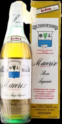Bouteille de spiritueux : Ron Superior 8 Year Old de la marque Macorix