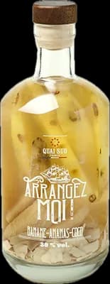 Bouteille de spiritueux : Arrangez-Moi Banane-Ananas-Coco de la marque Quai Sud