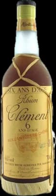 Bouteille de spiritueux : 6 ans d’âge de la marque Clément