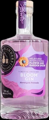 Bouteille de spiritueux : Bloom Gin de la marque Bass & Flinders Distillery