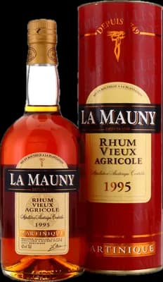 Bouteille de spiritueux : Vieux Agricole 1995 de la marque Maison La Mauny