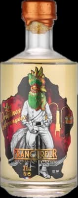 Bouteille de spiritueux : Les Origines Arrangées - Banane Flambée de la marque Franc-Tireur