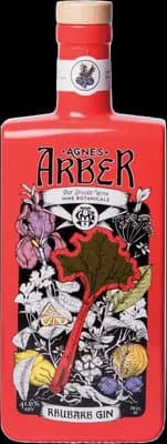 Bouteille de spiritueux : Rhubarb de la marque Agnes Arber