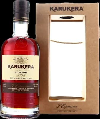 Bouteille de spiritueux : L'Expression de la marque Karukera