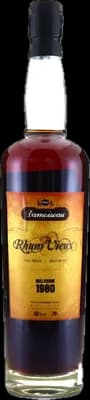 Bouteille de spiritueux : Rhum Vieux Millésime 1980 de la marque Damoiseau
