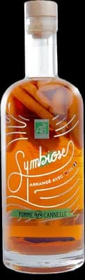 Bouteille de spiritueux : Pomme Cannelle de la marque Symbiose