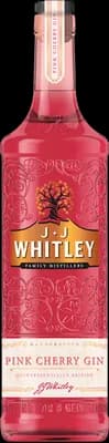 Bouteille de spiritueux : Pink Cherry Gin de la marque JJ Whitley