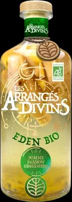 Bouteille de spiritueux : Eden Bio de la marque Les Arrangés Divins