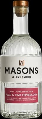 Bouteille de spiritueux : Pear & Pink Peppercorn de la marque Masons Of Yorkshire