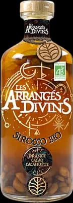 Bouteille de spiritueux : Sirocco Bio de la marque Les Arrangés Divins