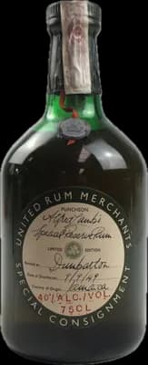 Bouteille de spiritueux : United Rum Merchants Special Reservation Rum de la marque Alfred Lamb's