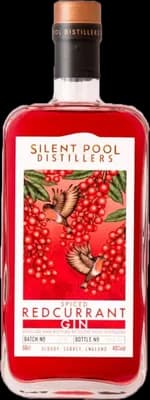 Bouteille de spiritueux : Spiced Redcurrant Gin de la marque Silent Pool