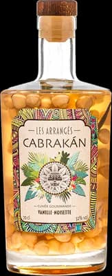 Bouteille de spiritueux : Vanille-Noisette de la marque Cabrakán