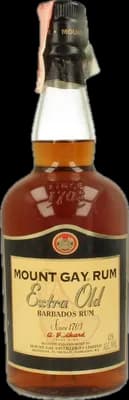 Bouteille de spiritueux : Extra Old Vintage de la marque Mount Gay