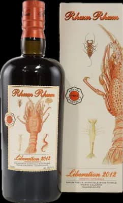 Bouteille de spiritueux : Rhum Rhum Libération Integrale 2012 de la marque Vélier