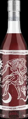Bouteille de spiritueux : Grenache Gin de la marque Never Never 
