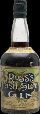 Bouteille de spiritueux : Irish Sloe Gin de la marque Ross's