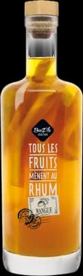 Bouteille de spiritueux : Breiz'île Sélection - Mangue de la marque Breiz’île