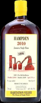 Bouteille de spiritueux : US Import de la marque Hampden