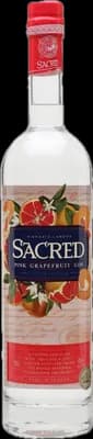 Bouteille de spiritueux : Pink Grapefruit Gin de la marque Sacred