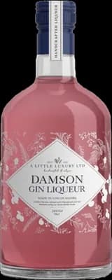 Bouteille de spiritueux : Damson Gin Liqueur de la marque A Little Luxury