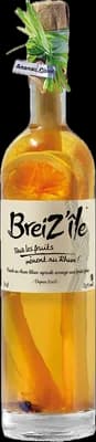 Bouteille de spiritueux : Breiz'île Tradition - Ananas Citron de la marque Breiz’île
