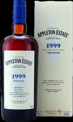 Bouteille de spiritueux : Hearts Collection - 1999 de la marque Appleton Estate