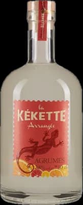 Bouteille de spiritueux : Agrumes de la marque La Kékette Arrangée