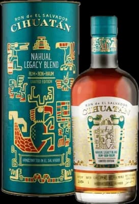 Bouteille de spiritueux : Nahual Legacy Blend de la marque Cihuatán
