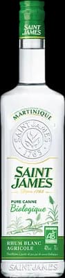 Bouteille de spiritueux : Blanc Agricole Bio 40° de la marque Saint James