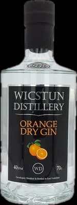 Bouteille de spiritueux : Orange Dry Gin de la marque Wicstun Distillery