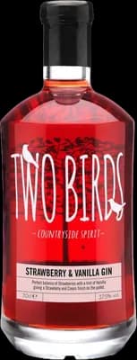 Bouteille de spiritueux : Strawberry & Vanilla Gin de la marque Two Birds