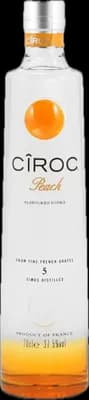 Bouteille de spiritueux : Peach de la marque Cîroc