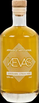Bouteille de spiritueux : Gingembre Citron Vert de la marque Kevas