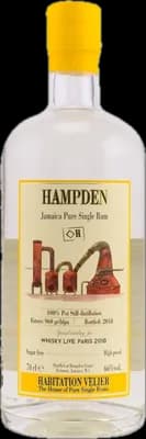 Bouteille de spiritueux : White Whisky Live 2018 de la marque Hampden