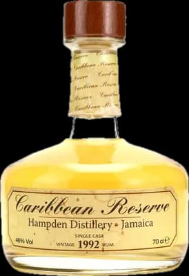 Bouteille de spiritueux : Jamaica de la marque Hampden